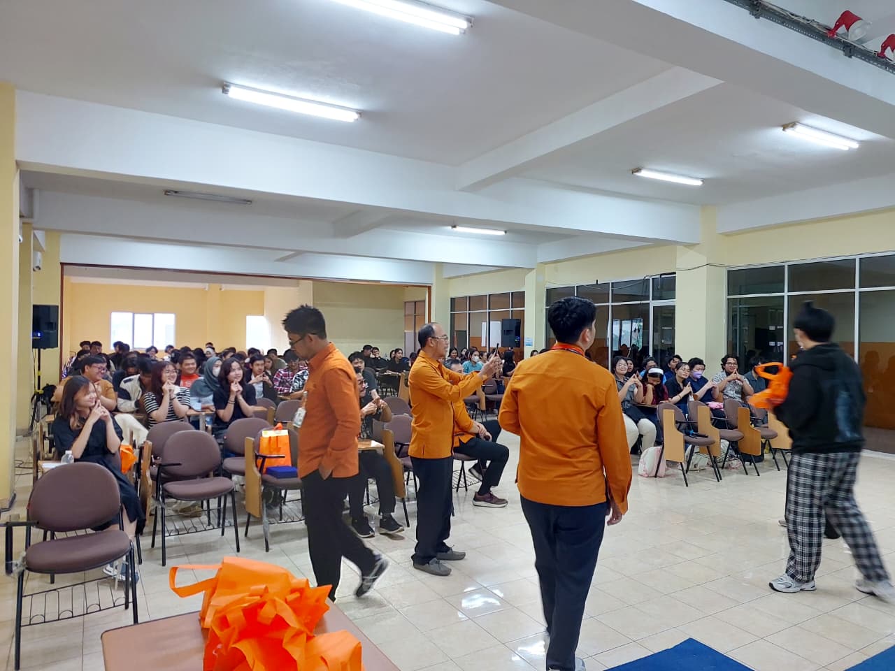 Pemaparan materi oleh BPS